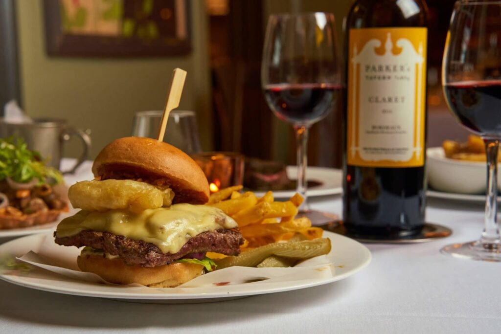 Parker's Tavern: Cambridge's Leading Brasserie Restaurant burgers and wine