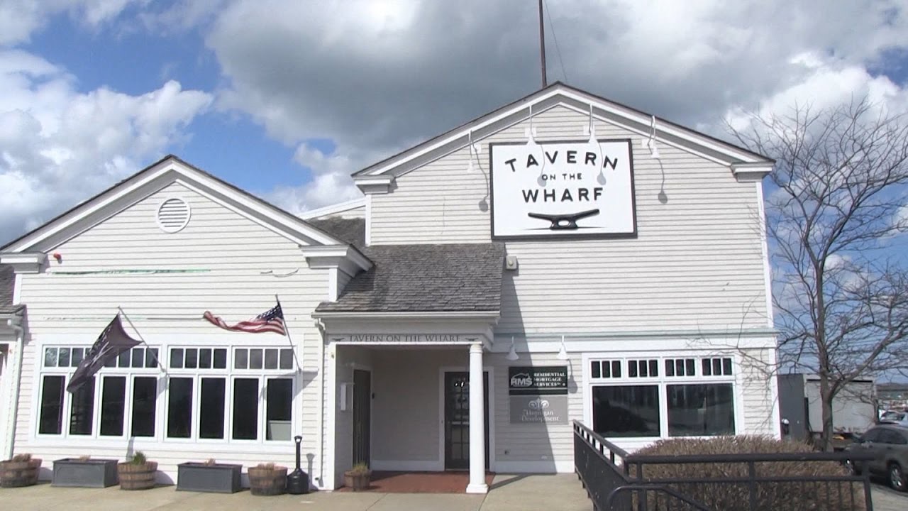 Exterior view of Tavern on the Wharf