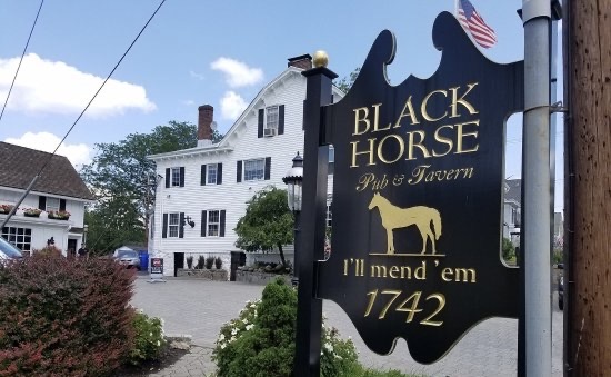 Black Horse Tavern sign